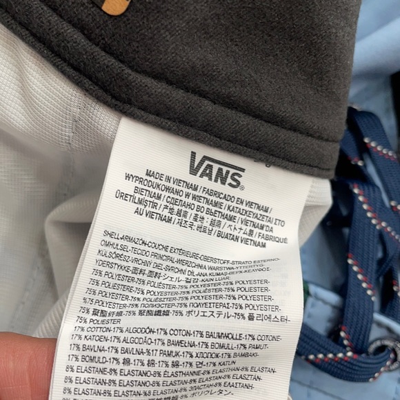 Vans men’s shorts striped 4 way stretch - Picture 10 of 11